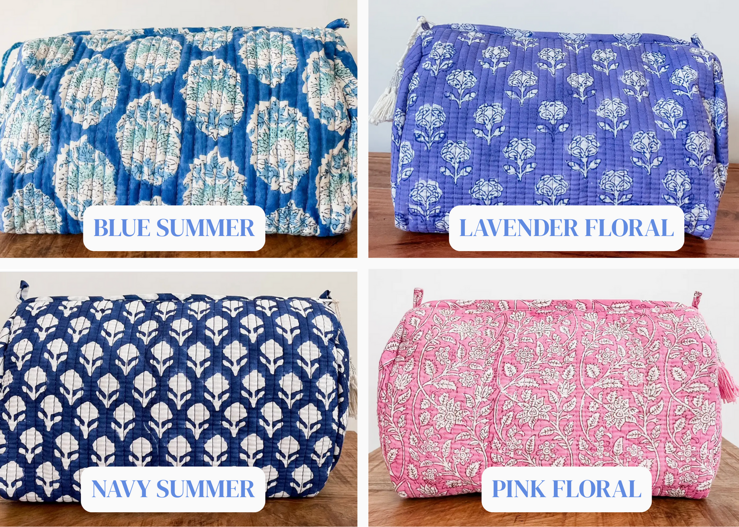 Cosmetic Cotton Pouches *floral prints