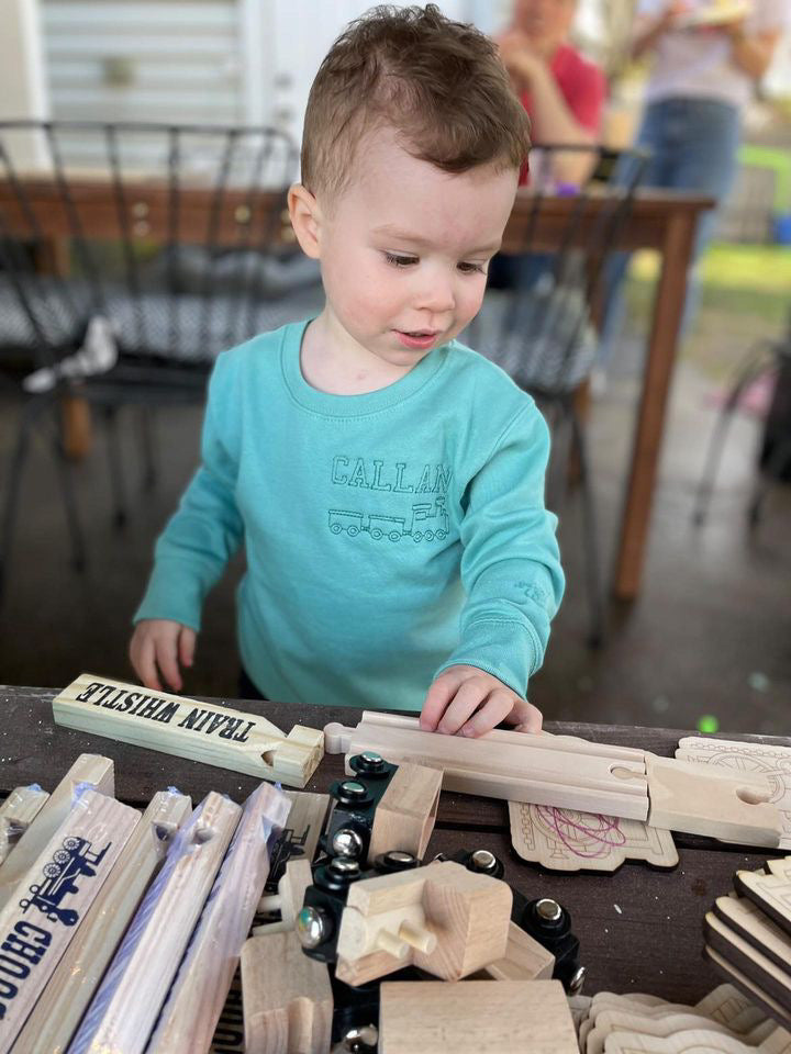 CUSTOM Kids Embroidered Sweatshirt
