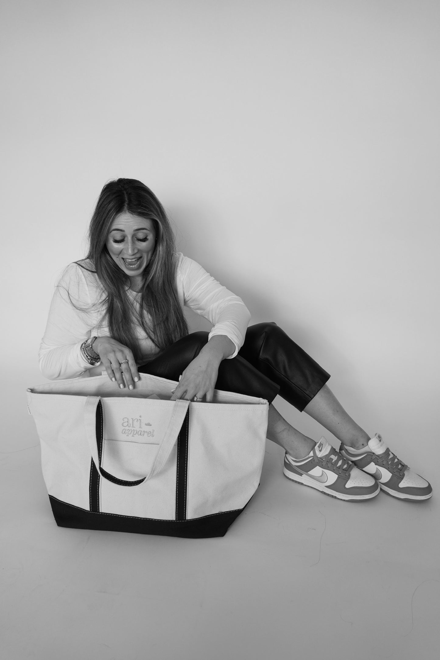 Branded Logo Canvas Tote Bag