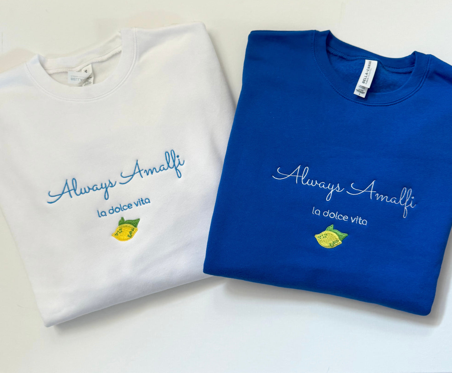 CUSTOM Brand Logo Embroidered Sweatshirt