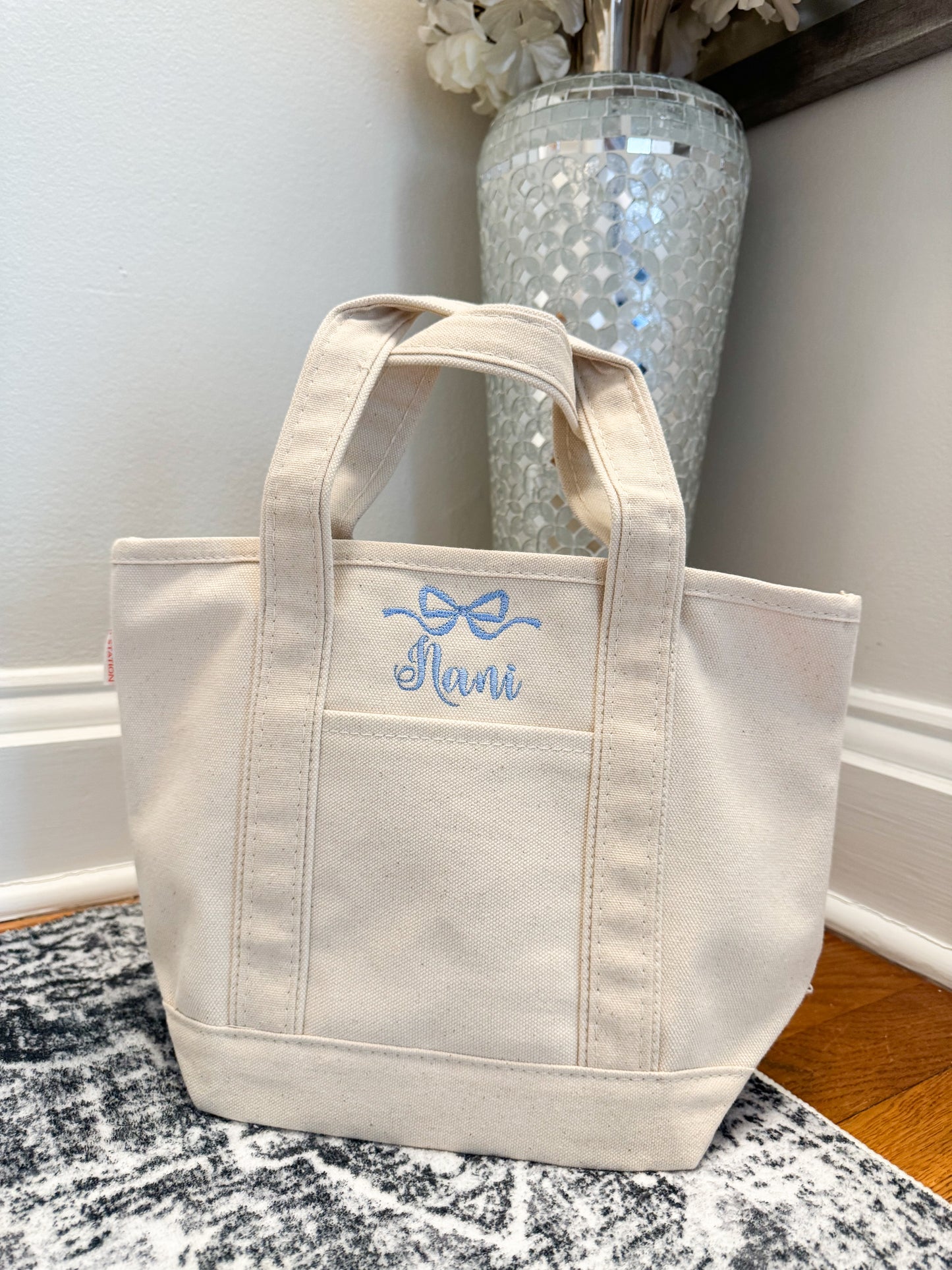 Custom Canvas Tote Bag (MINI)