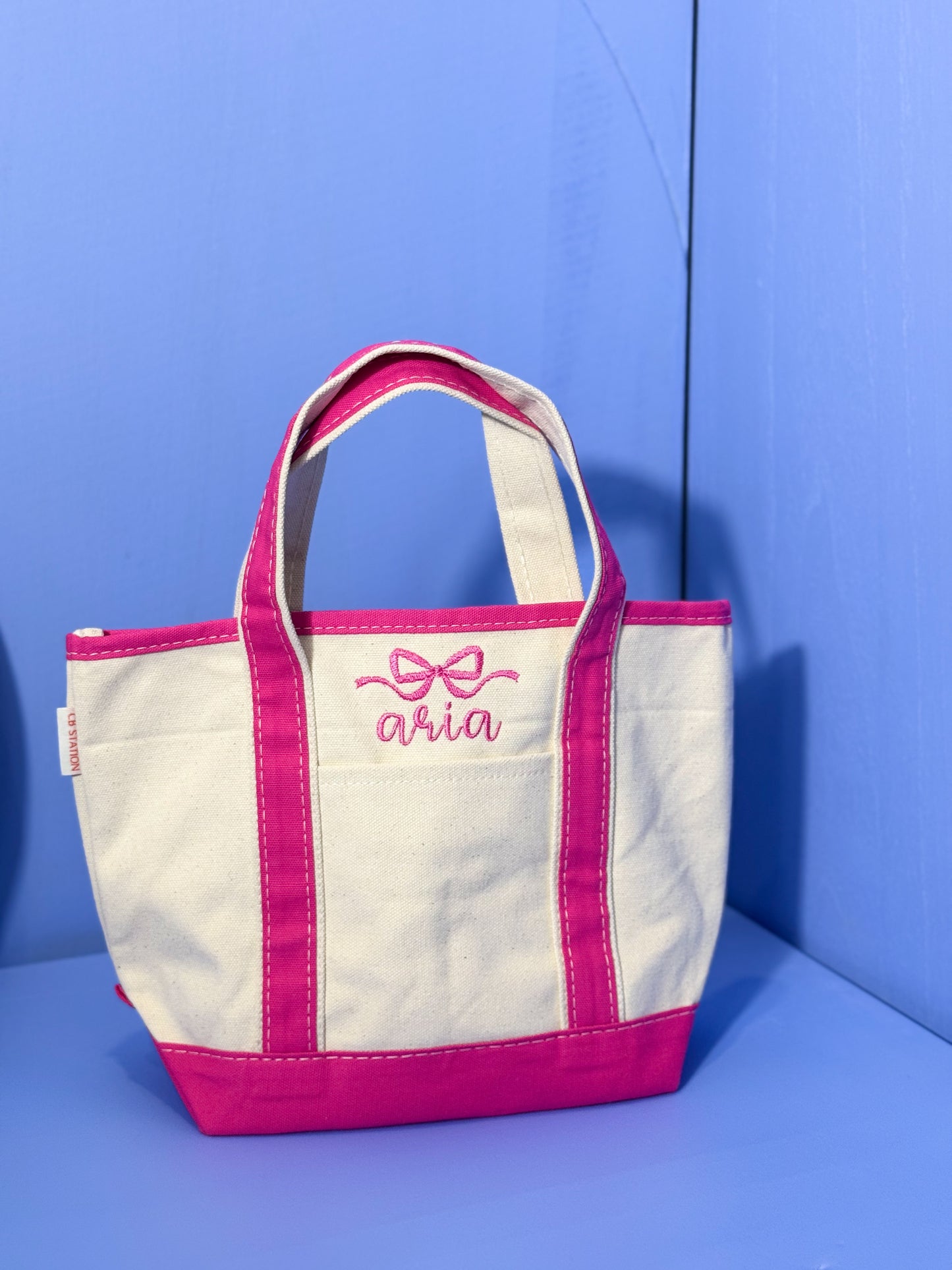 Custom Canvas Tote Bag (MINI)