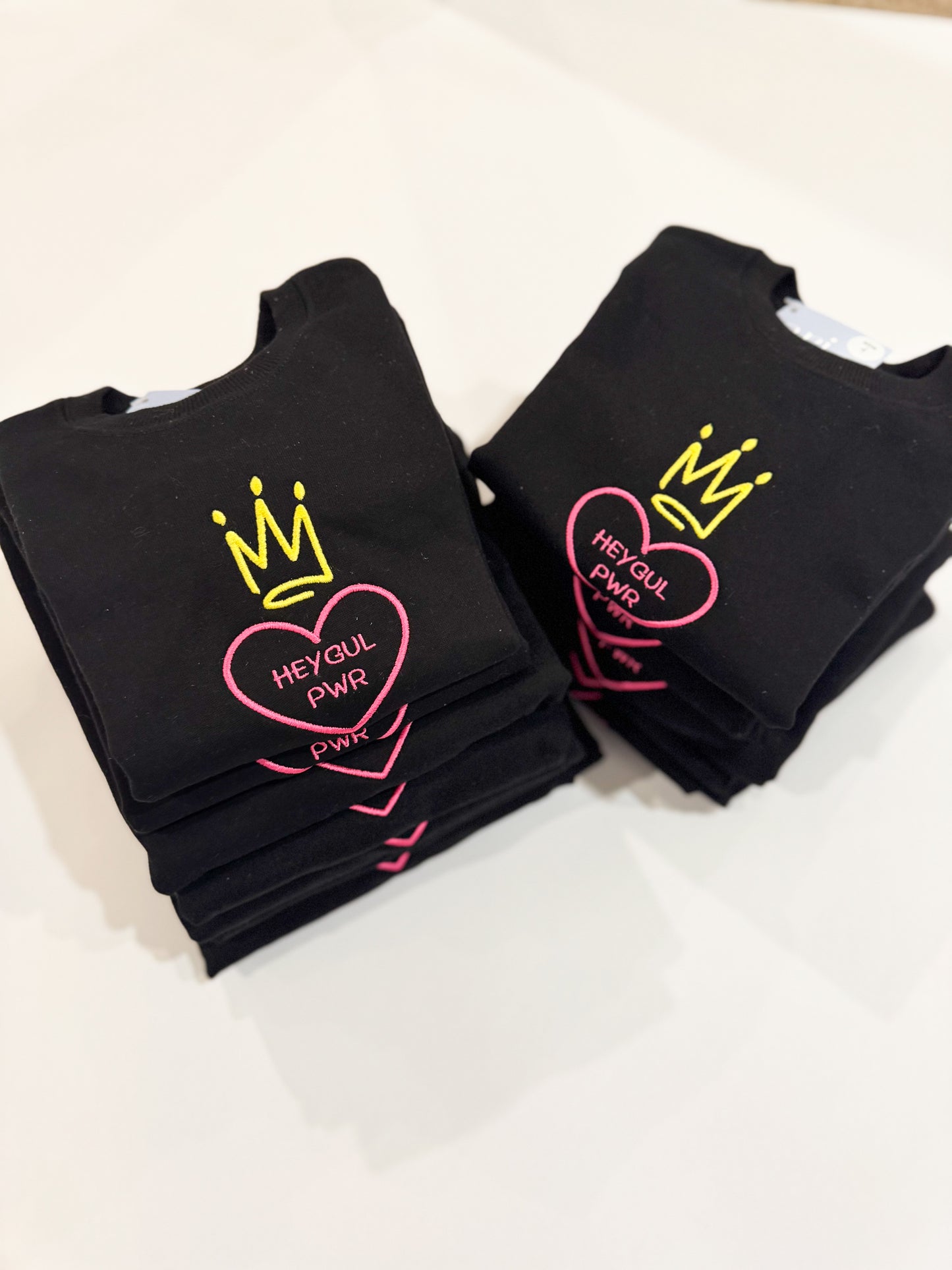 CUSTOM Brand Logo Embroidered Sweatshirt