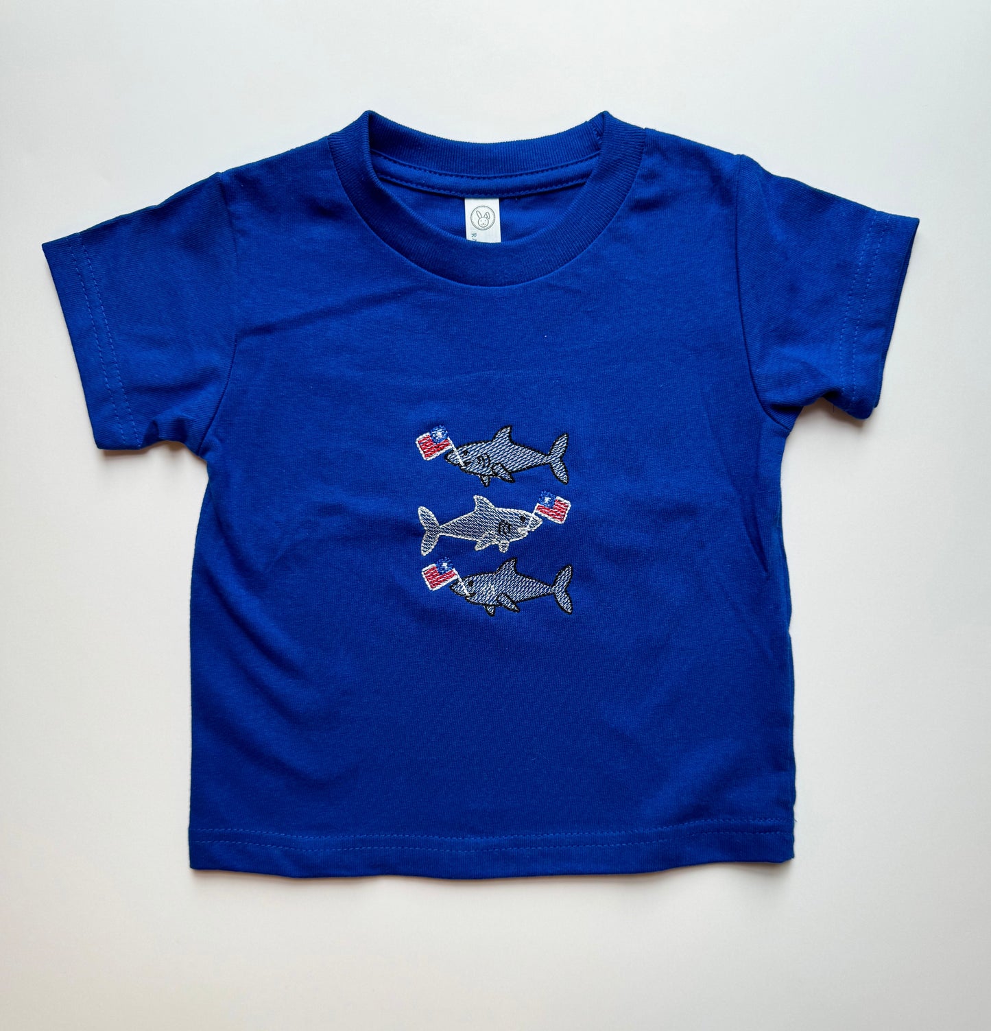 SHARKS W/ FLAG (KIDS) (SALE)