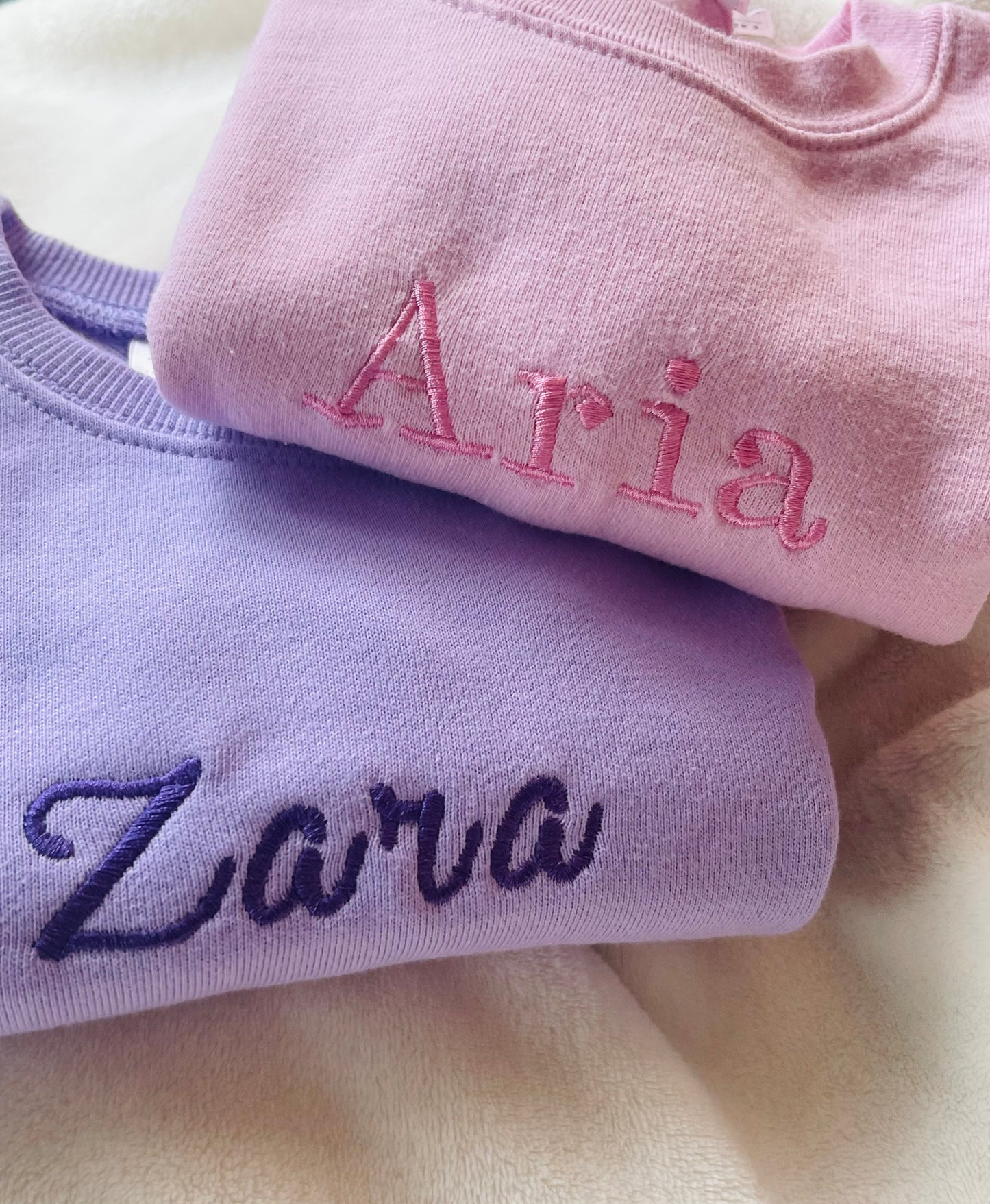 CUSTOM Kids Name Embroidered Sweatshirt