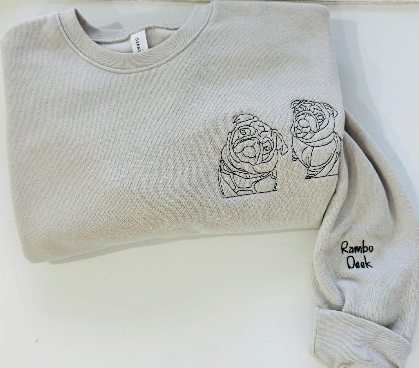 PORTRAIT Embroidered Sweatshirt