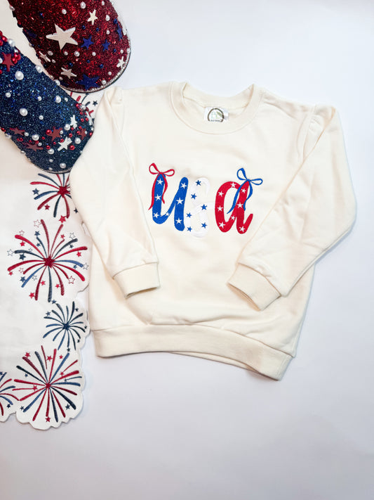 USA with Stars & Bows (KIDS)