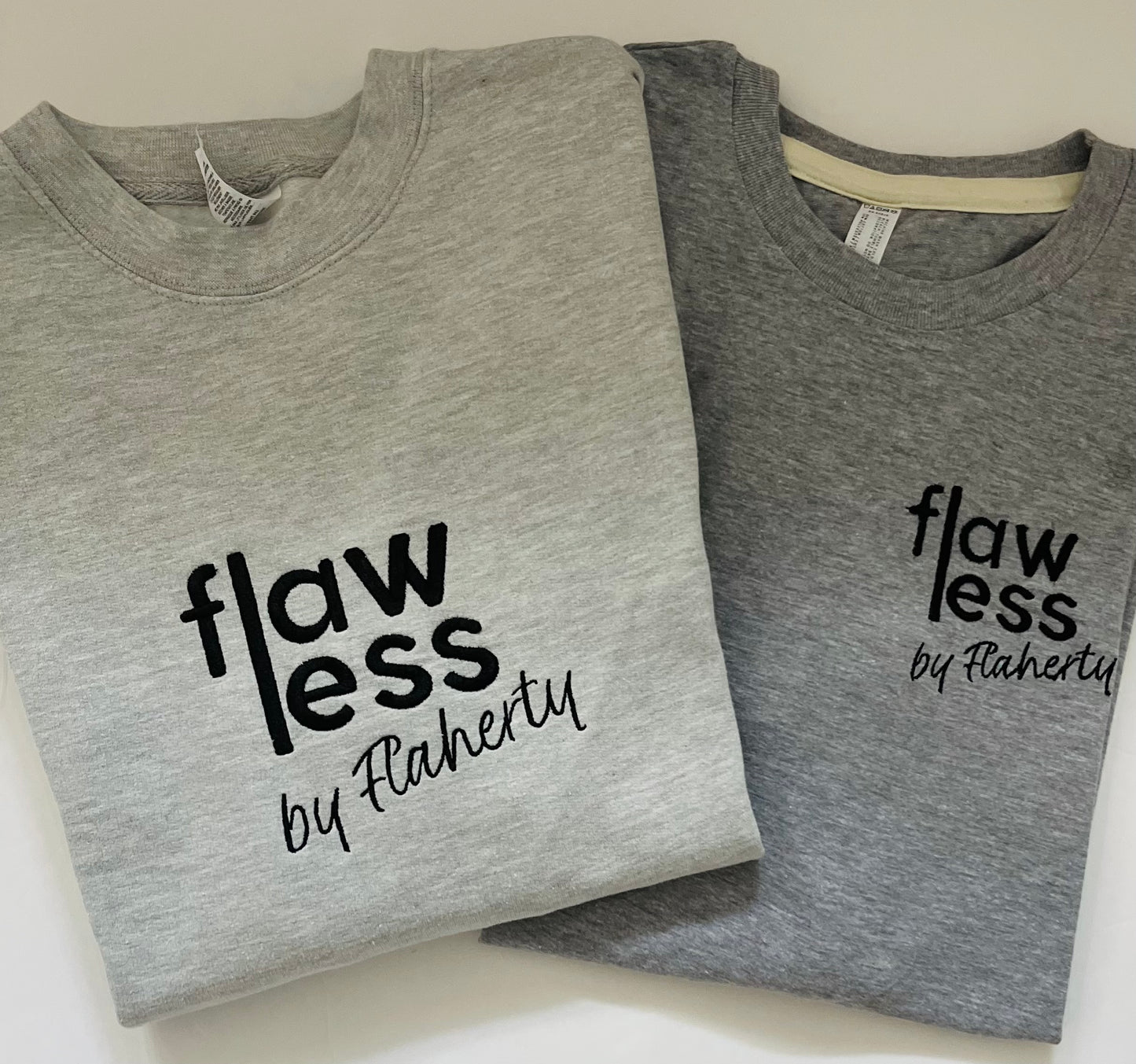 CUSTOM Brand Logo Embroidered Sweatshirt