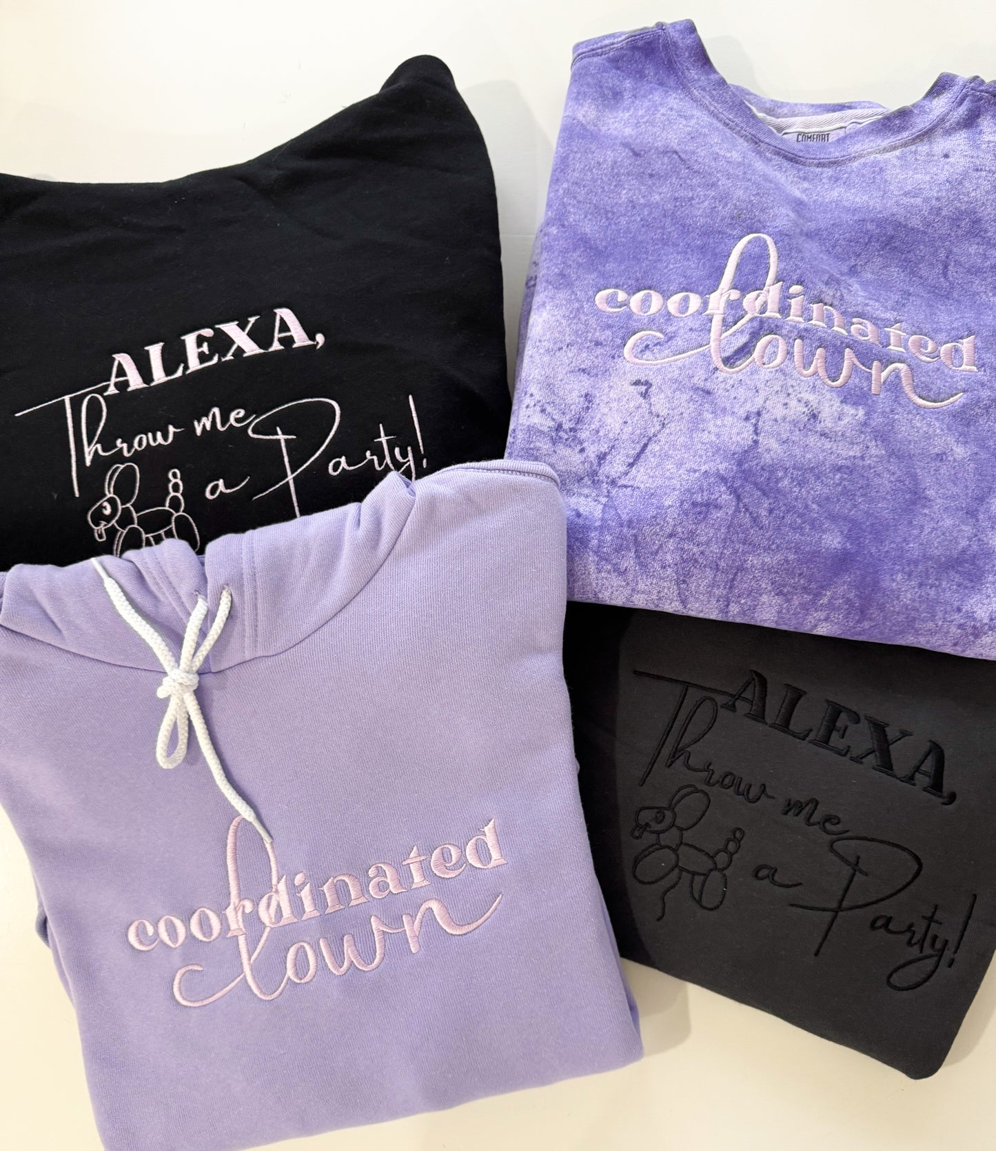 CUSTOM Brand Logo Embroidered Sweatshirt