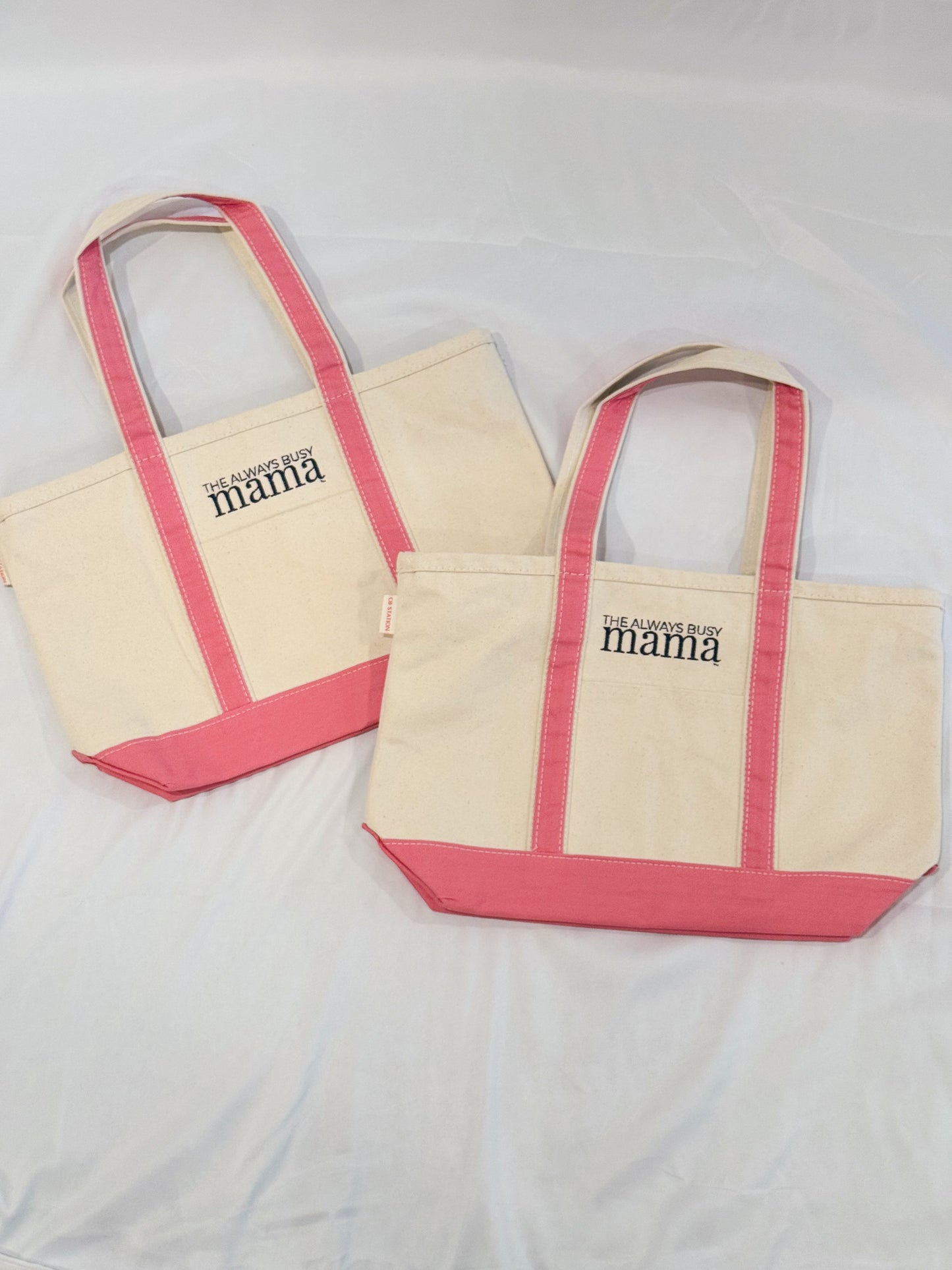 Branded Logo Canvas Tote Bag