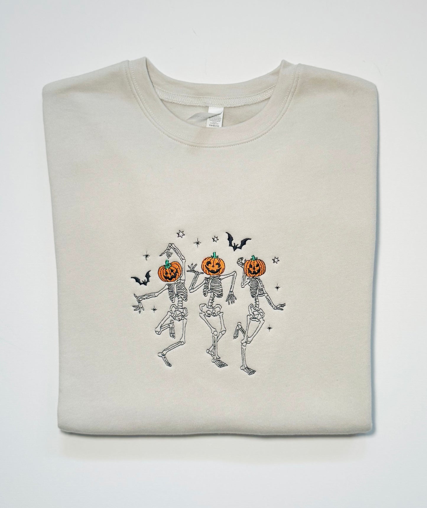 Dancing Pumpkin Skeletons Adult SWEATSHIRT