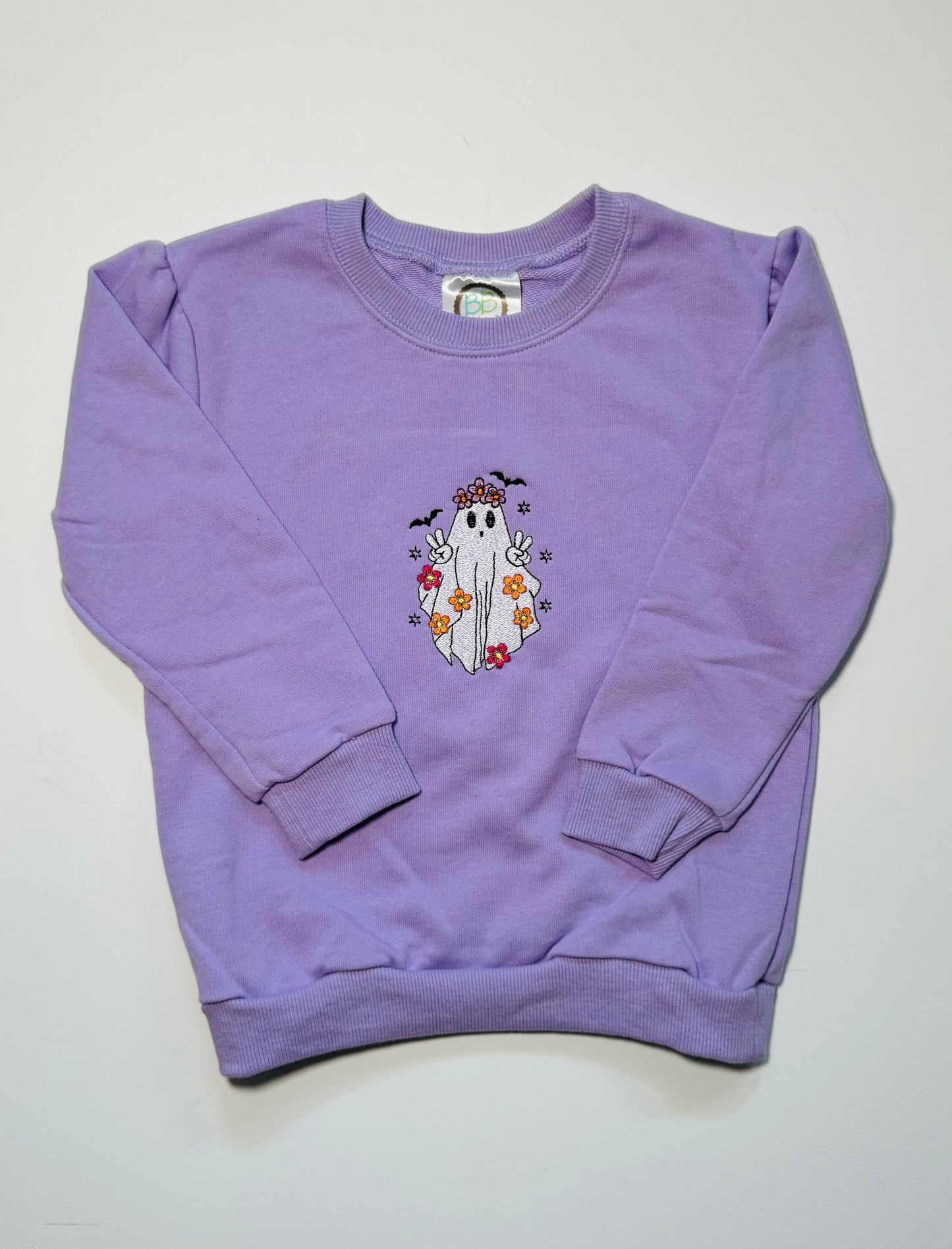 Peace Hippie Ghost Kids SWEATSHIRT