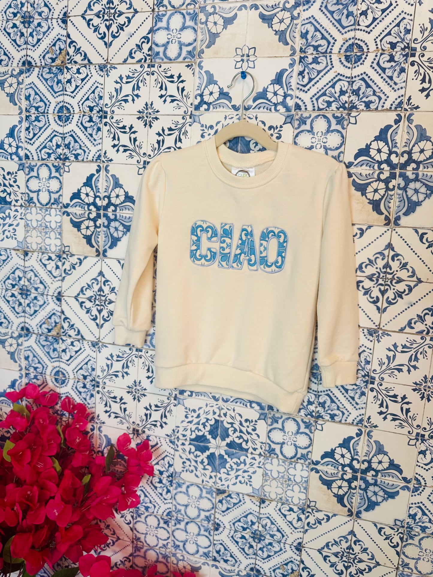 Ciao Embroidered KIDS SWEATSHIRT/T-SHIRT