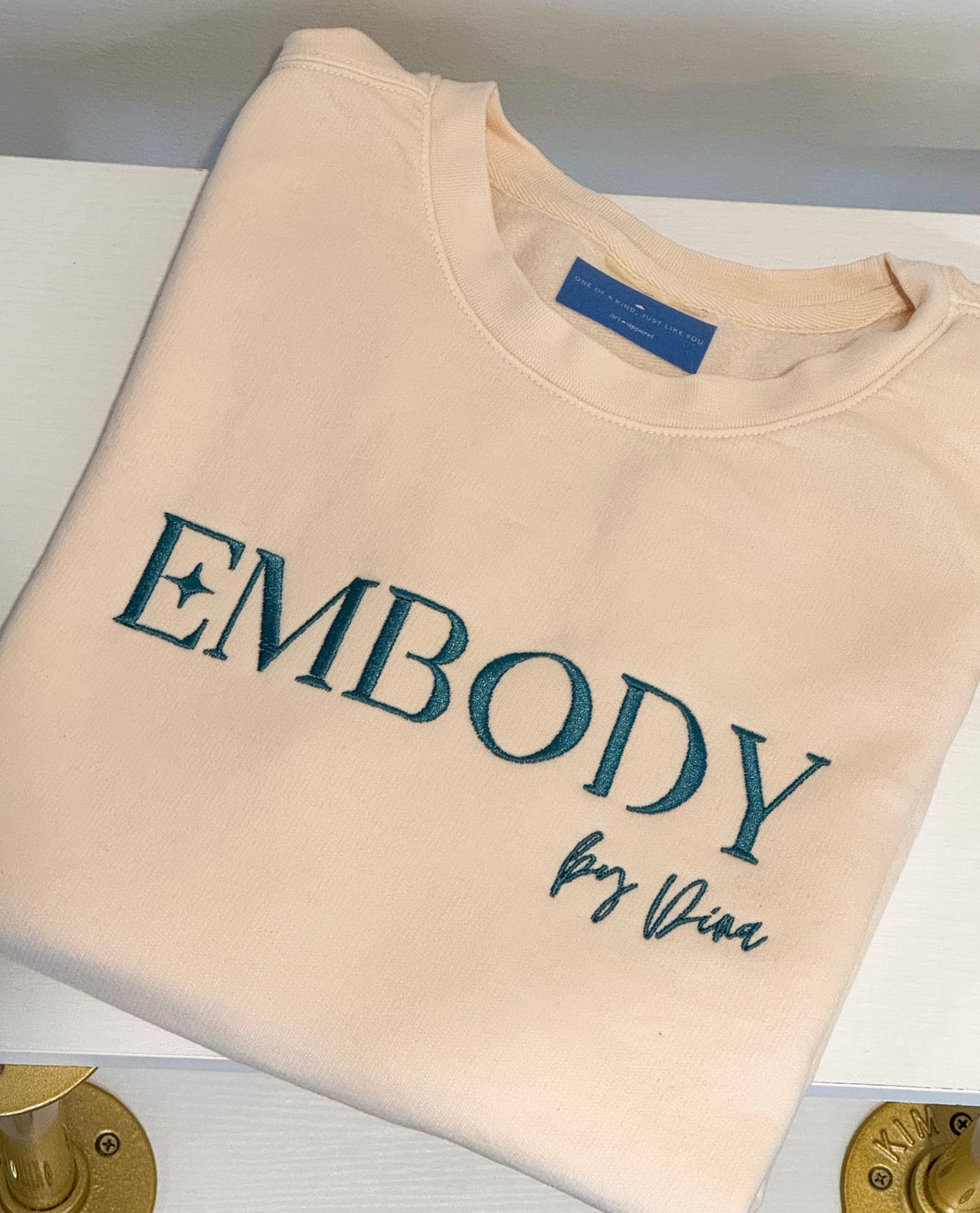 CUSTOM Brand Logo Embroidered Sweatshirt