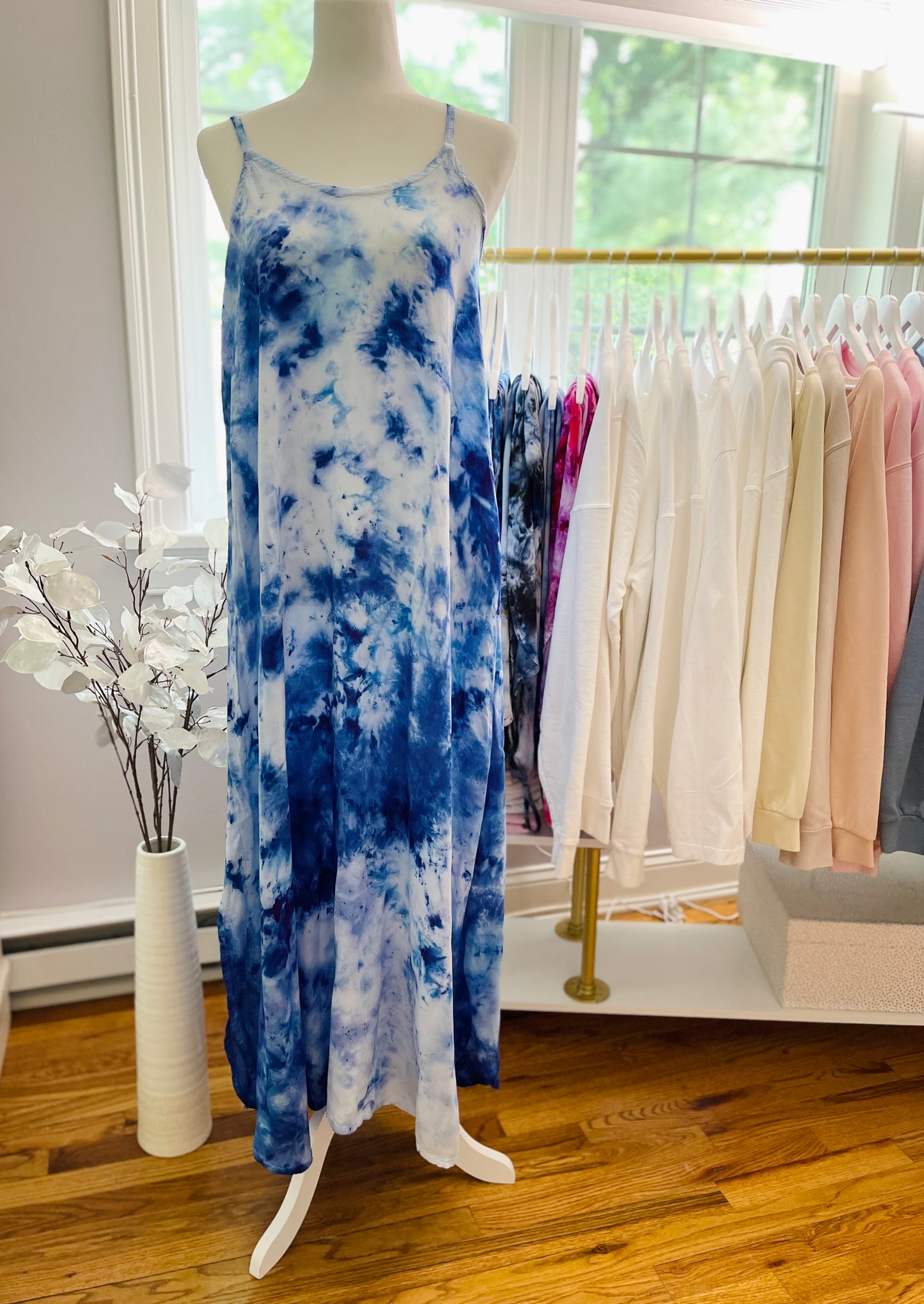 Hand Dyed Maxi Dresses - Multiple Colorways