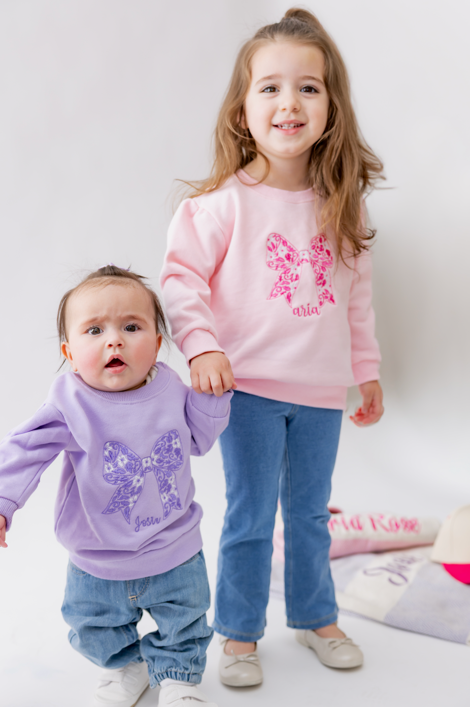 Chinoiserie Embroidered Sweatshirt KIDS