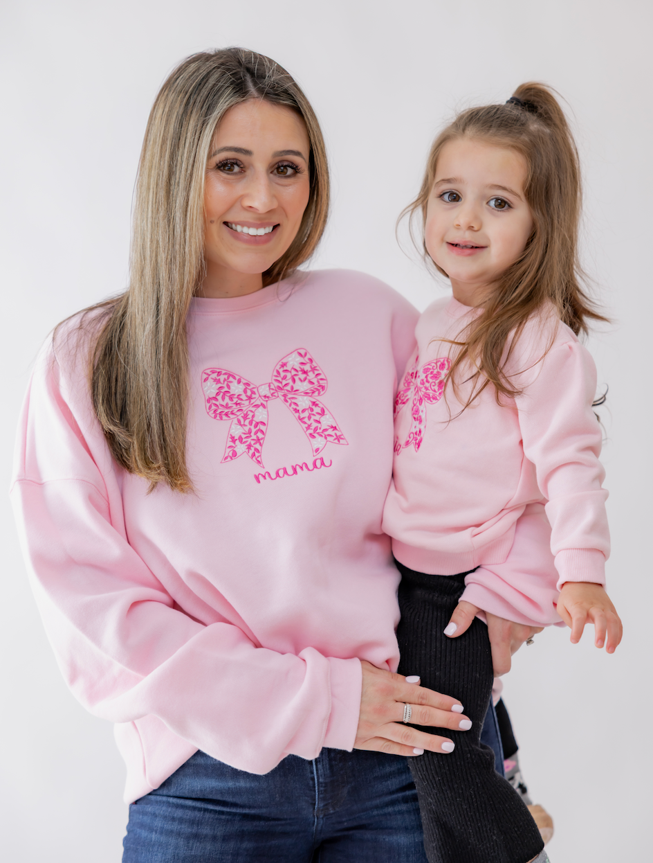 Chinoiserie Embroidered Sweatshirt KIDS