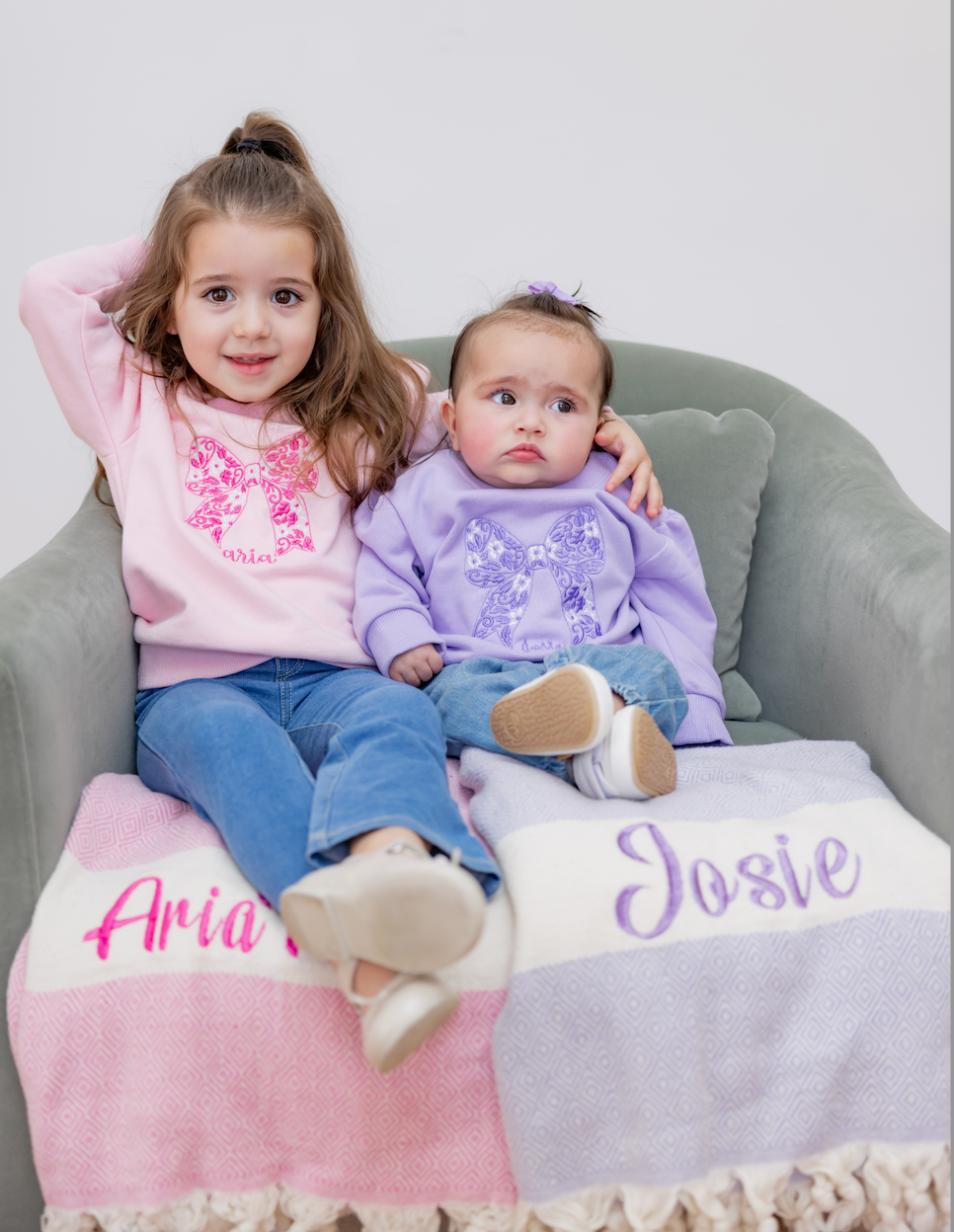 Chinoiserie Embroidered Sweatshirt KIDS