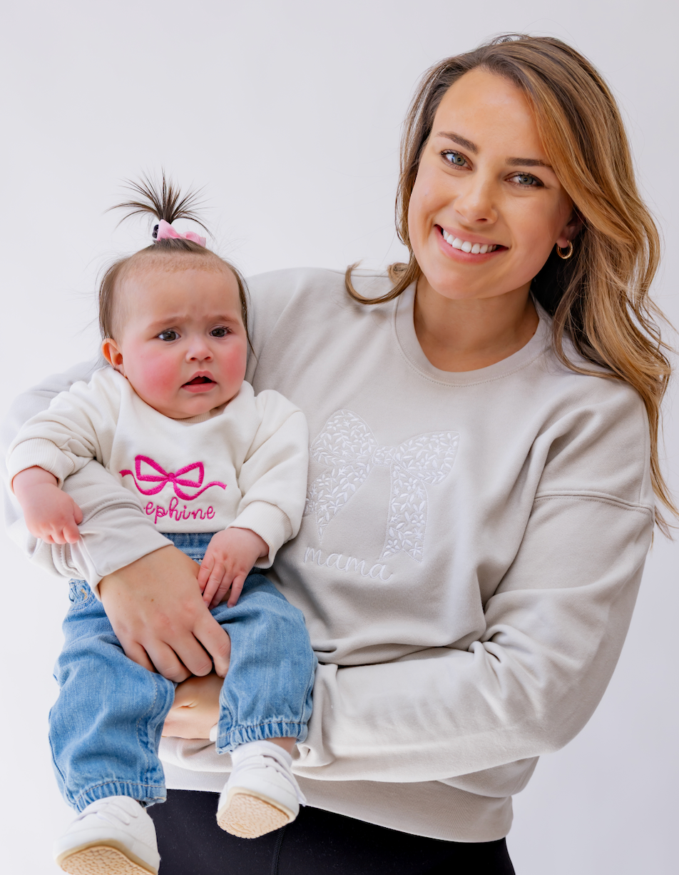Mama Chinoiserie Embroidered Sweatshirt