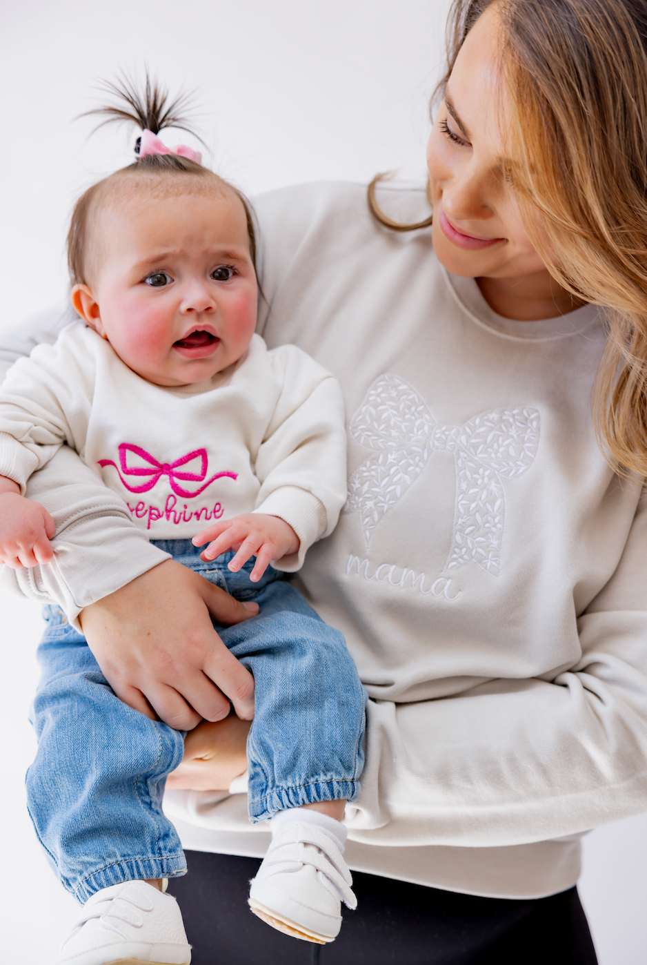 Mama Chinoiserie Embroidered Sweatshirt