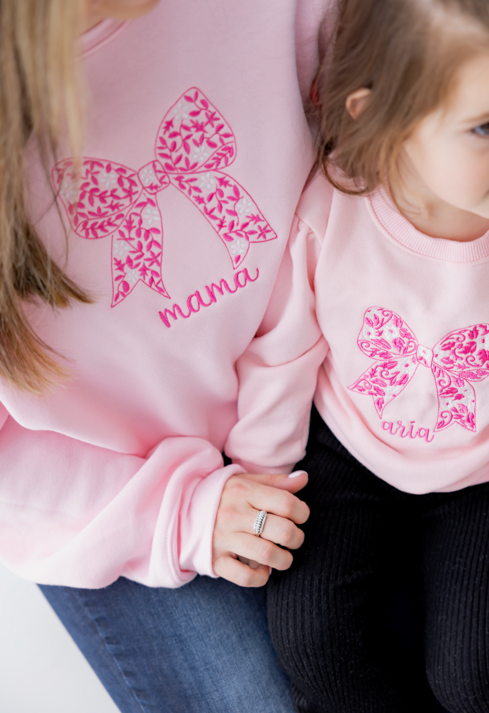 Mama Chinoiserie Embroidered Sweatshirt