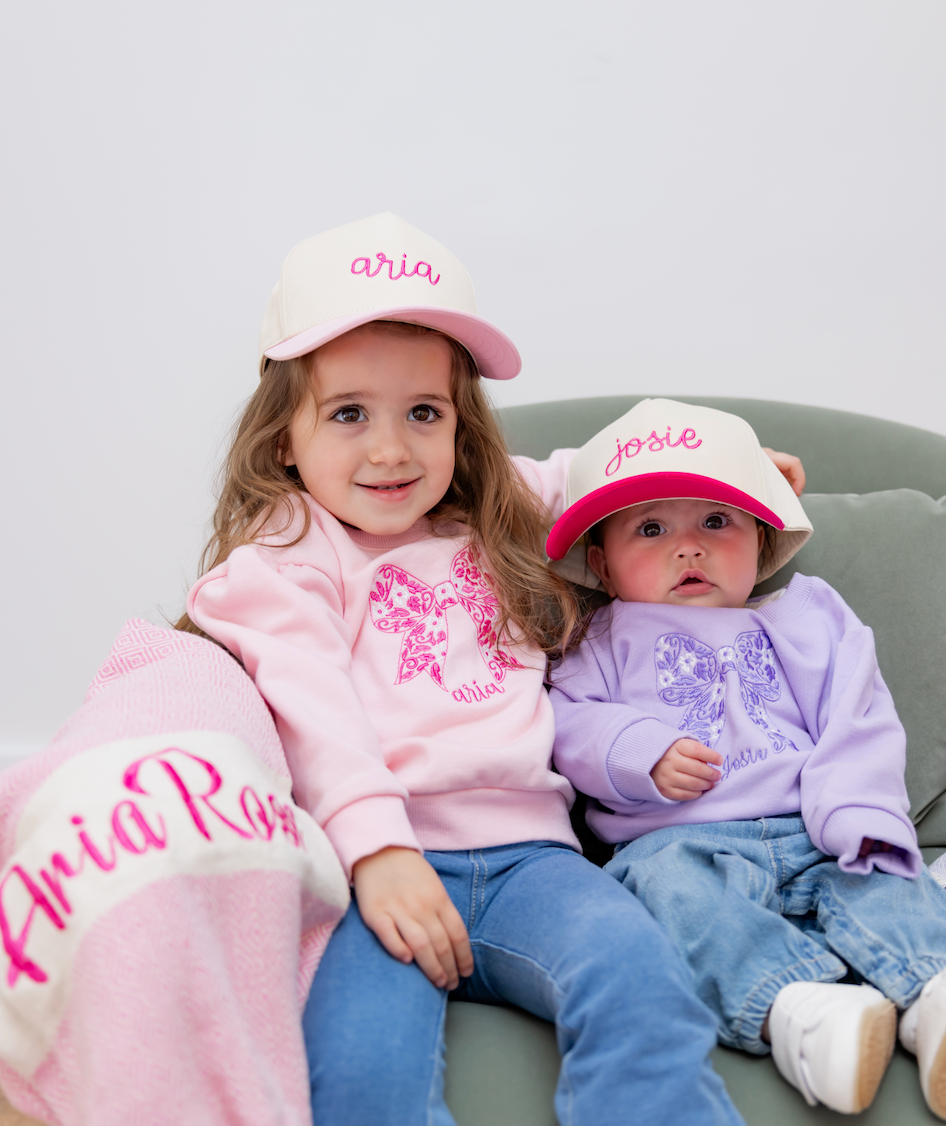 Chinoiserie Embroidered Sweatshirt KIDS