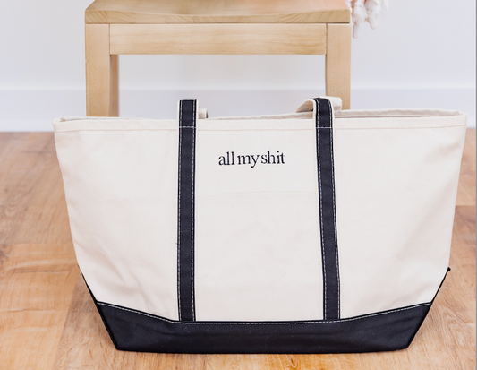 All my Sh*t Canvas Tote Bag