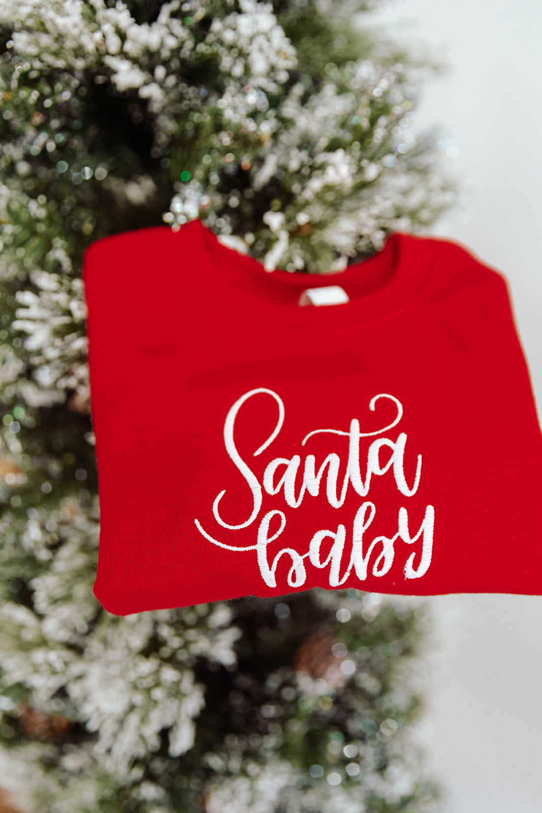 Santa Baby (KIDS) Embroidered Sweatshirt