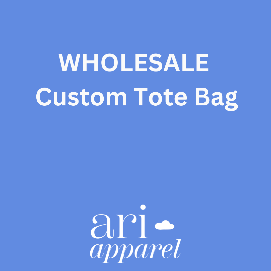 Custom MEDIUM Tote Bag - WHOLESALE