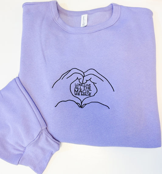 Long Live the Magic - Embroidered Sweatshirt