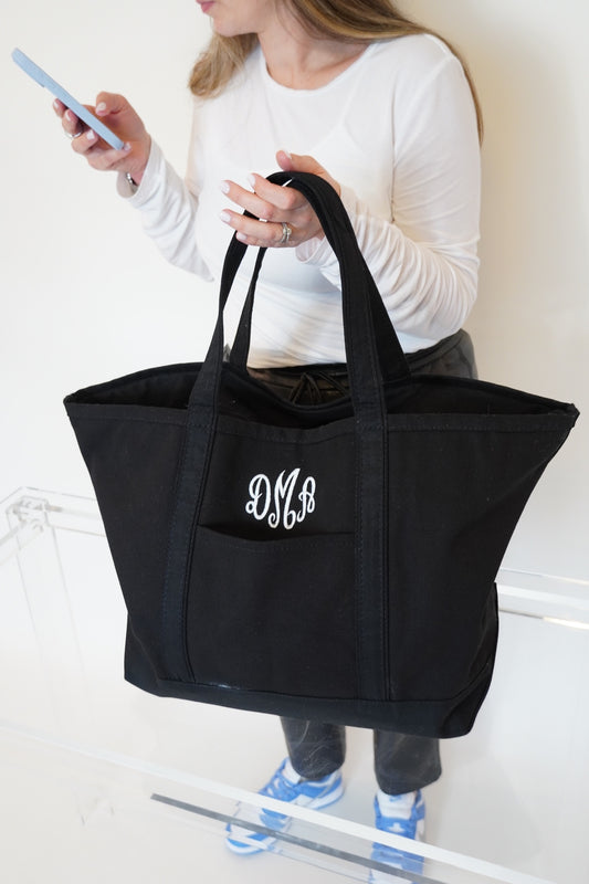 Custom Canvas Tote Bag (LARGE)