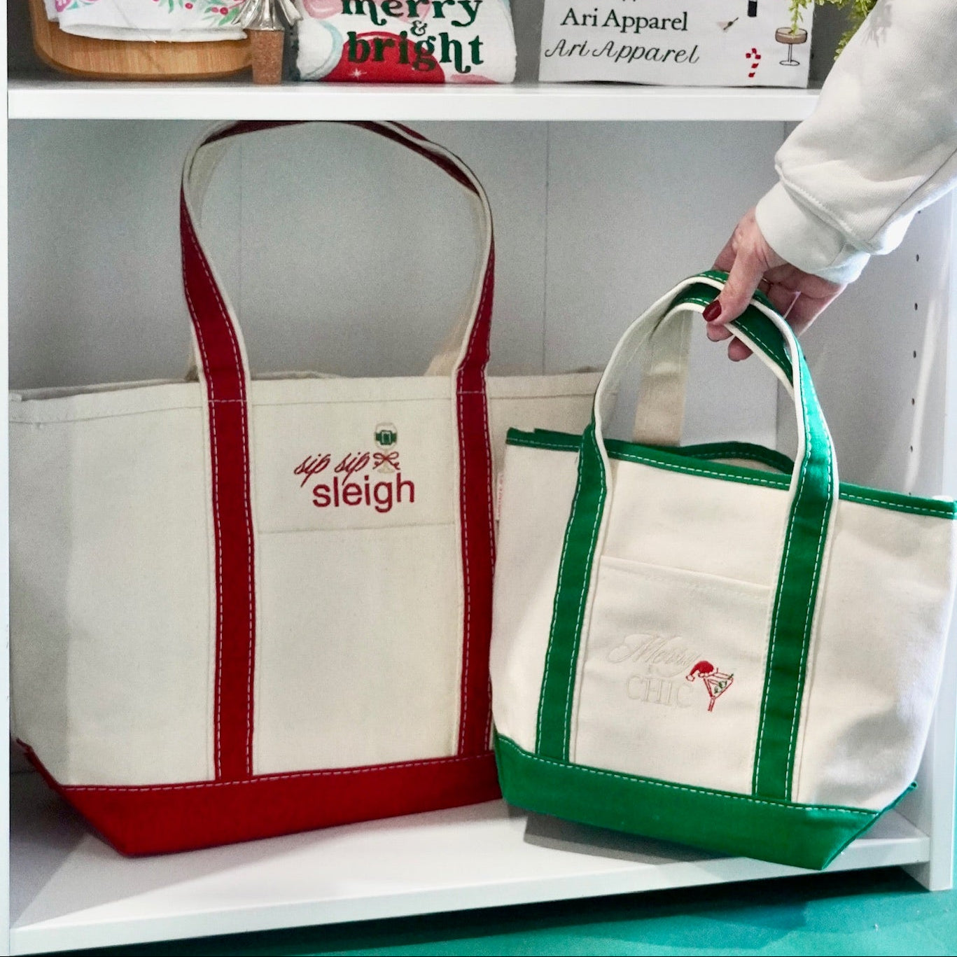 Holiday Tote Bags *assorted designs*