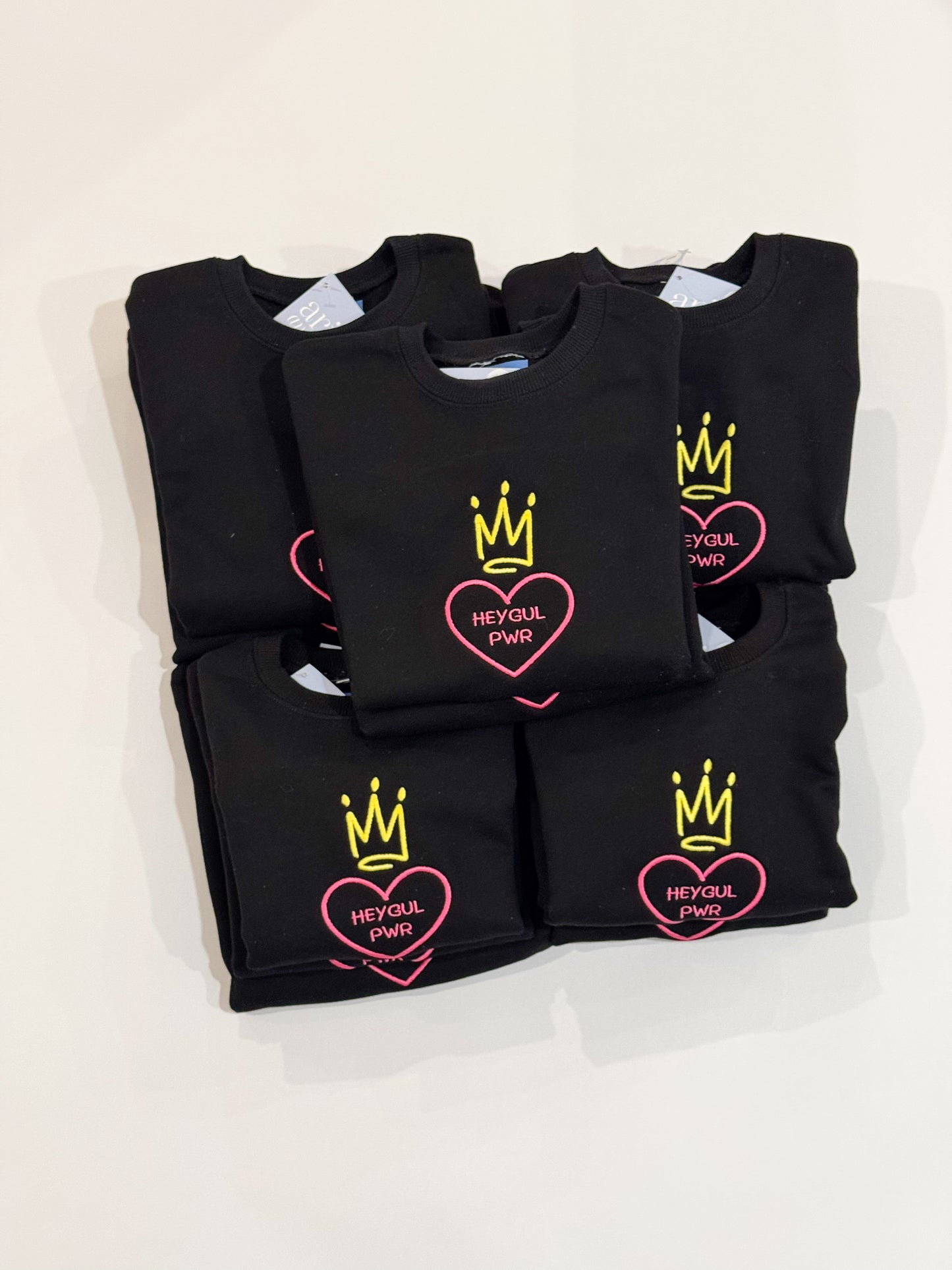 CUSTOM Brand Logo Embroidered Sweatshirt