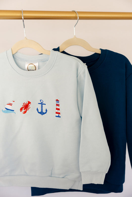 Boat, Anchor, Lobster, Lighthouse (KIDS)