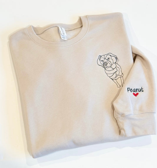 PORTRAIT Embroidered Sweatshirt