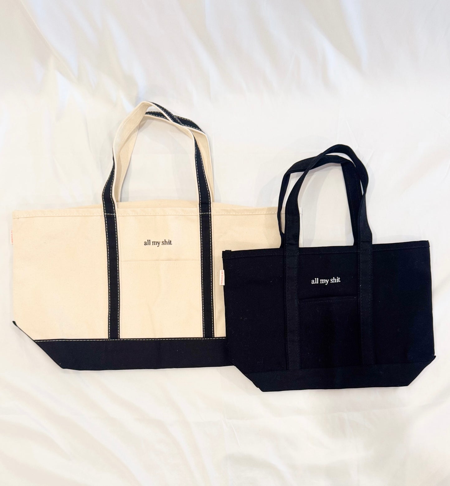 Custom Canvas Tote Bag (MEDIUM)