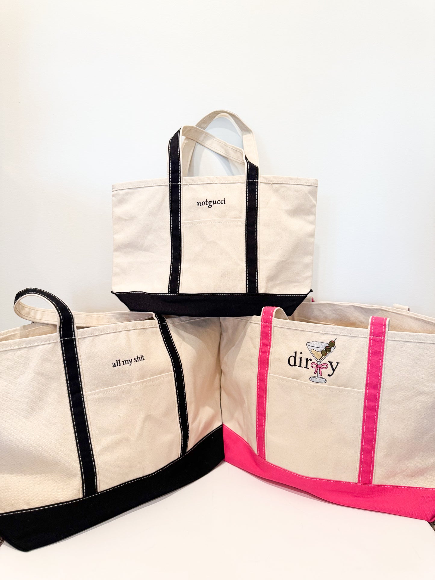 Custom Canvas Tote Bag (LARGE)