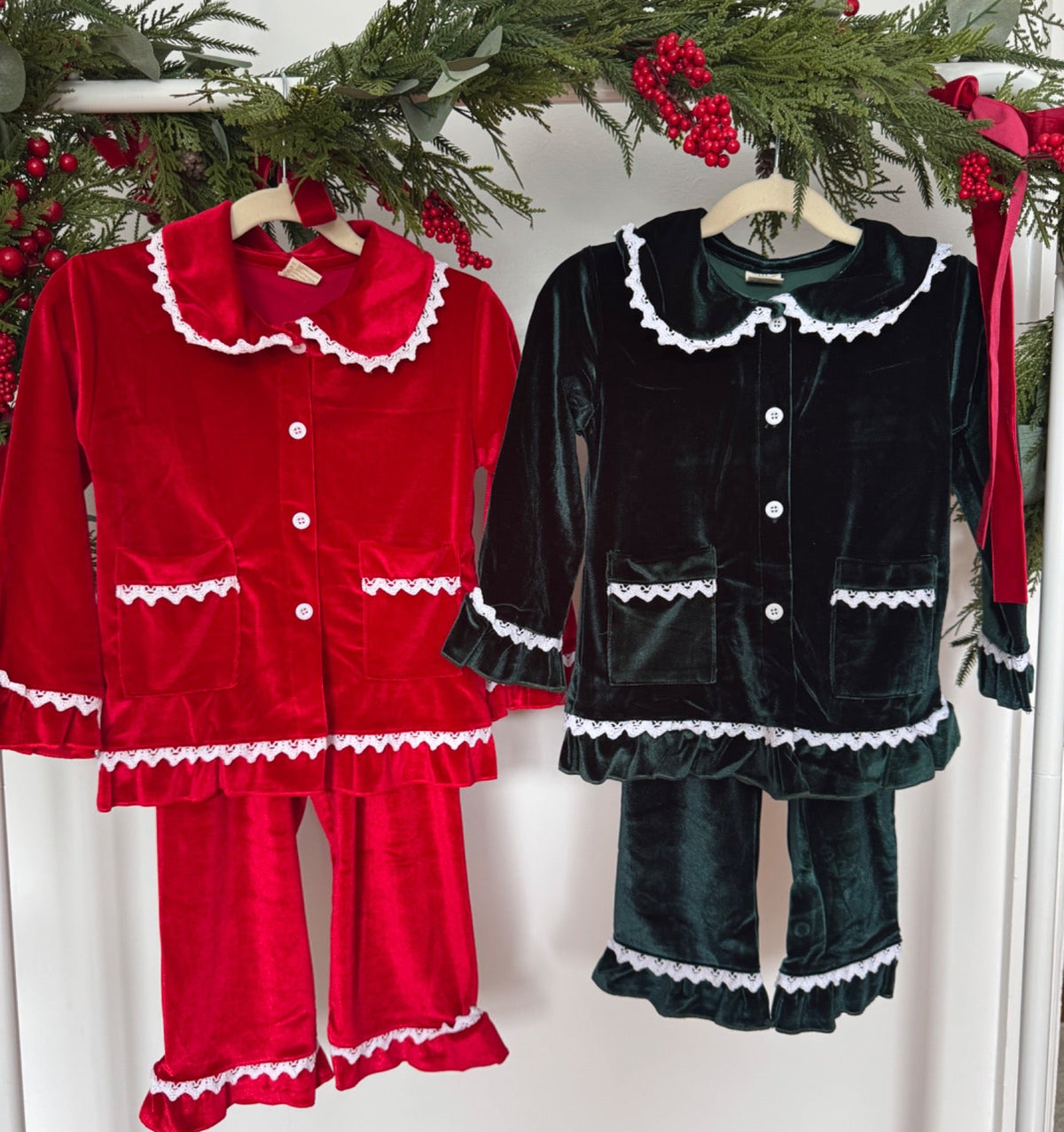 Holiday PJs (ADULT) VELVET