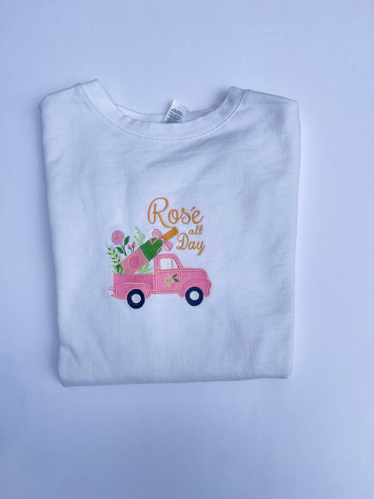 Rose All Day Embroidered Sweatshirt