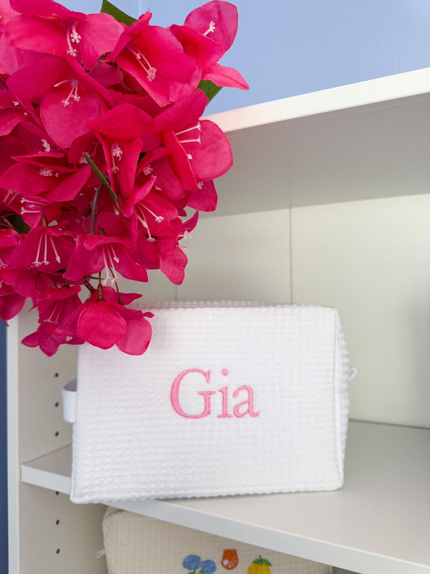 Custom Waffle Travel/Toiletry/Makeup Pouches