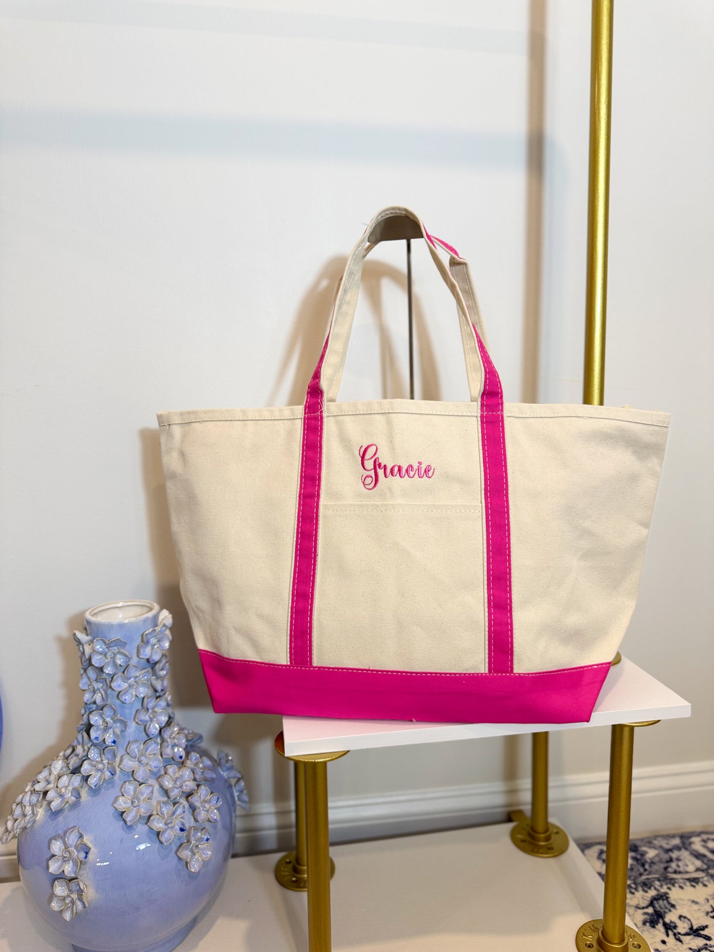 Custom Canvas Tote Bag (LARGE)