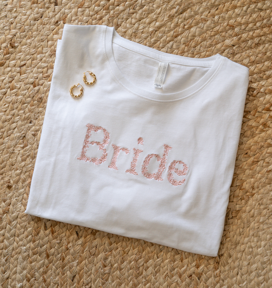 FLORAL BRIDE Embroidered Sweatshirt