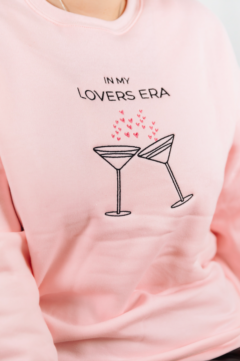 In my Lovers Era Embroidered Sweatshirt