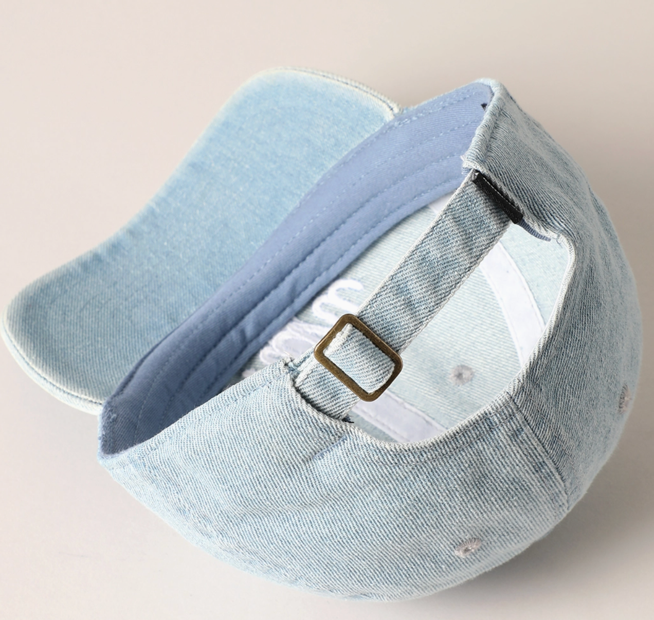 Mini Denim Baseball Cap