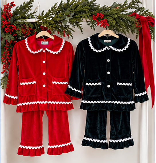 Holiday PJs (KIDS) VELVET