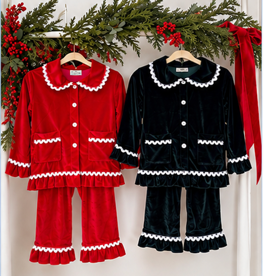 Holiday PJs (KIDS) VELVET