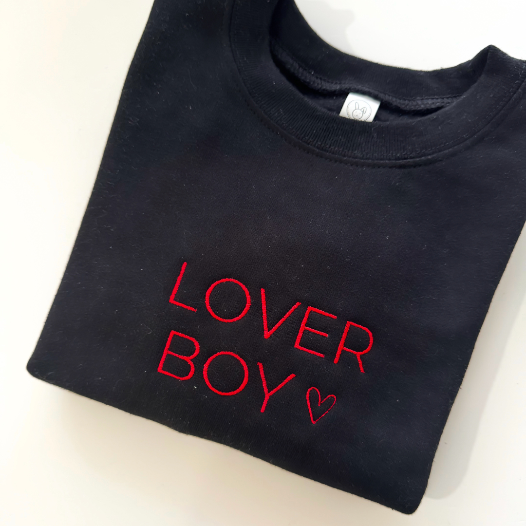 LOVER BOY Embroidered Sweatshirt (KIDS)