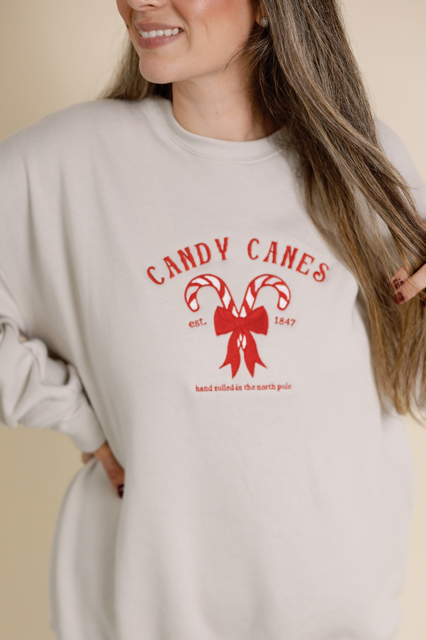 Candy Cane Bow (Adult)