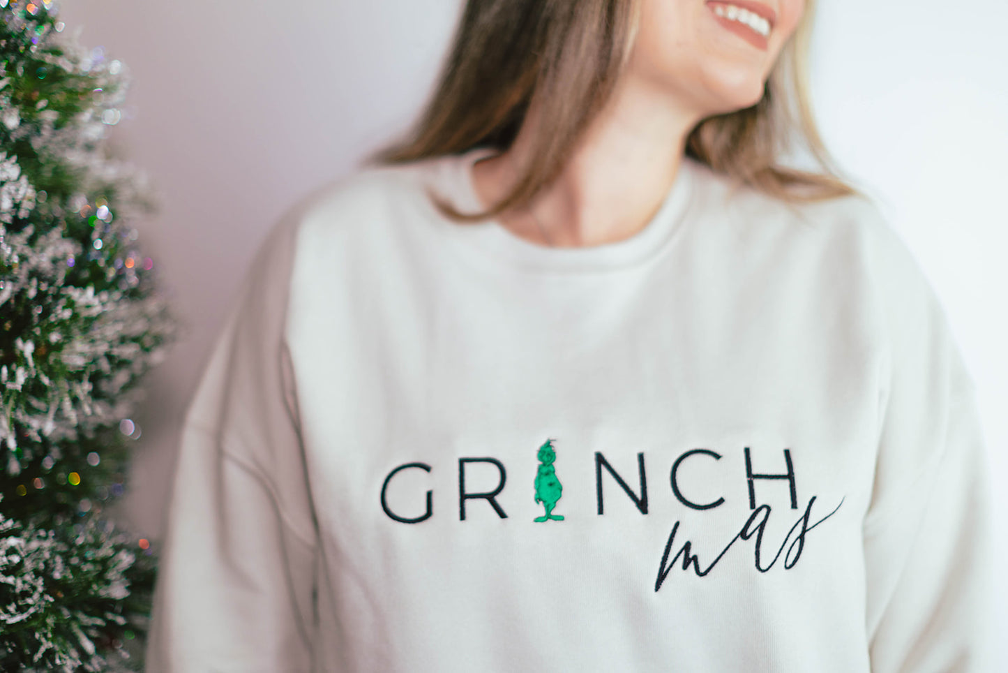 Grinchmas (ADULT) Embroidered Sweatshirt
