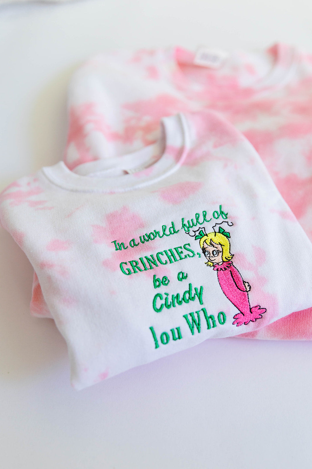 Cindy Lou Who (KIDS) Embroidered Sweatshirt